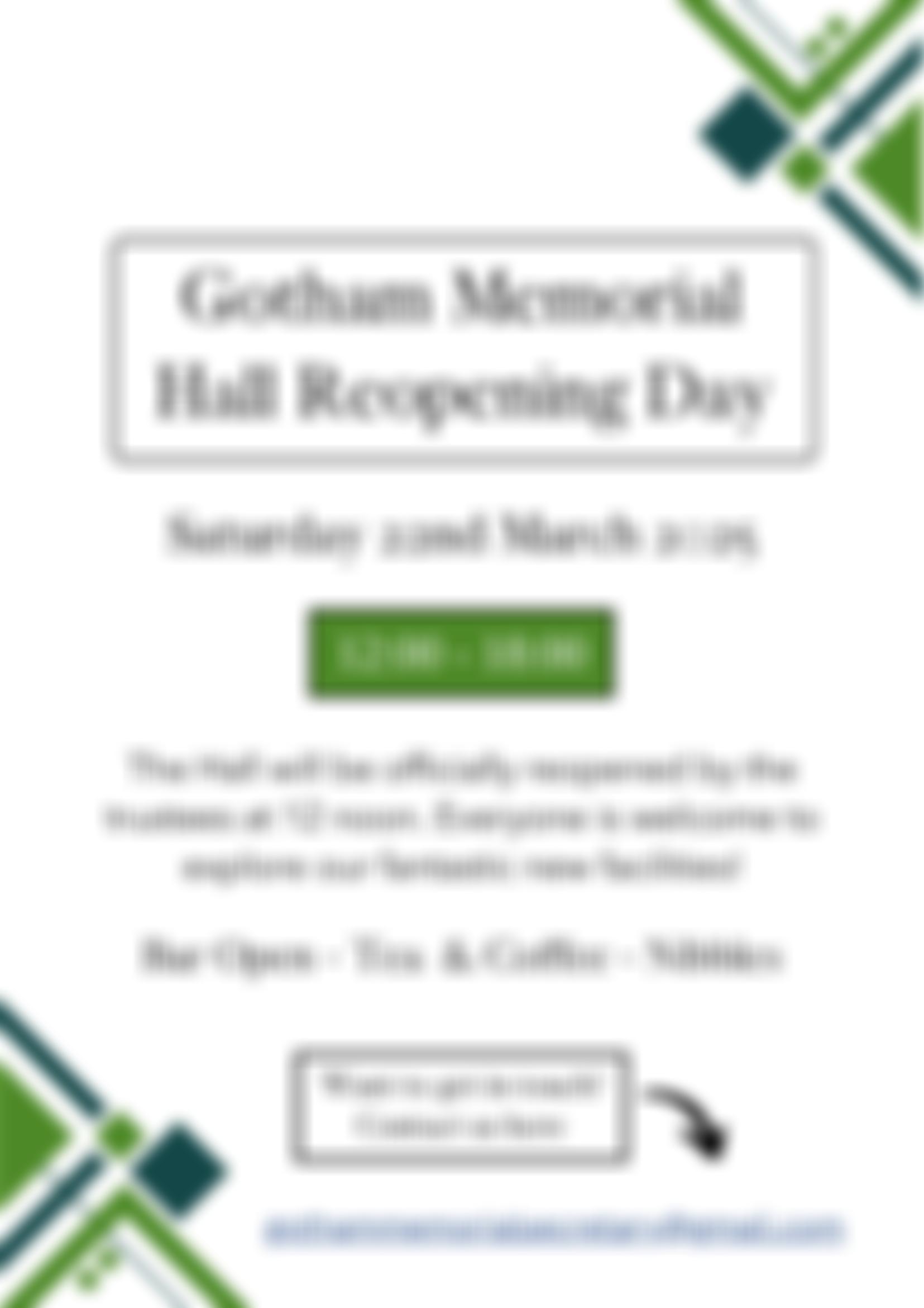 Gotham Memorial Hall And Recreation Ground Trust | Charici