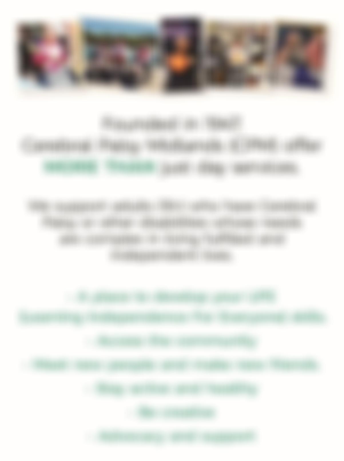 Cerebral Palsy Midlands | Charici