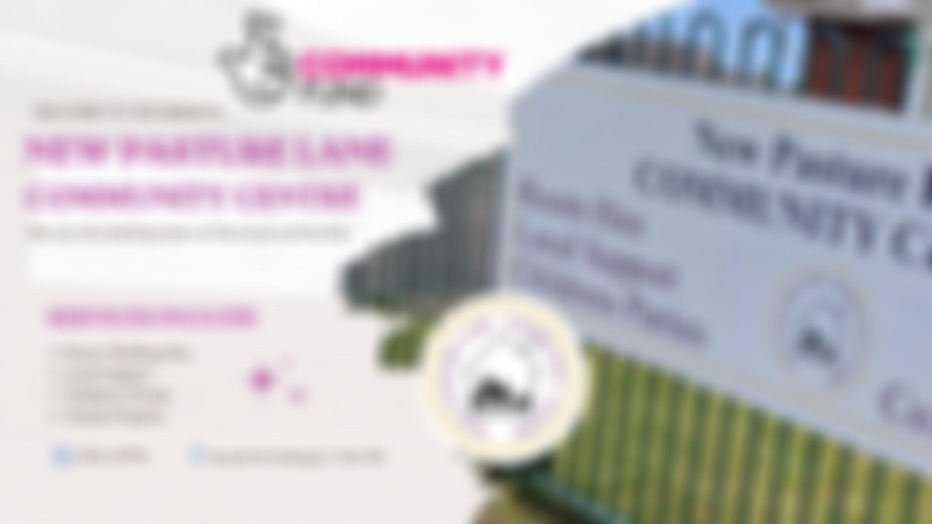 New Pasture Lane Community Centre | Charici