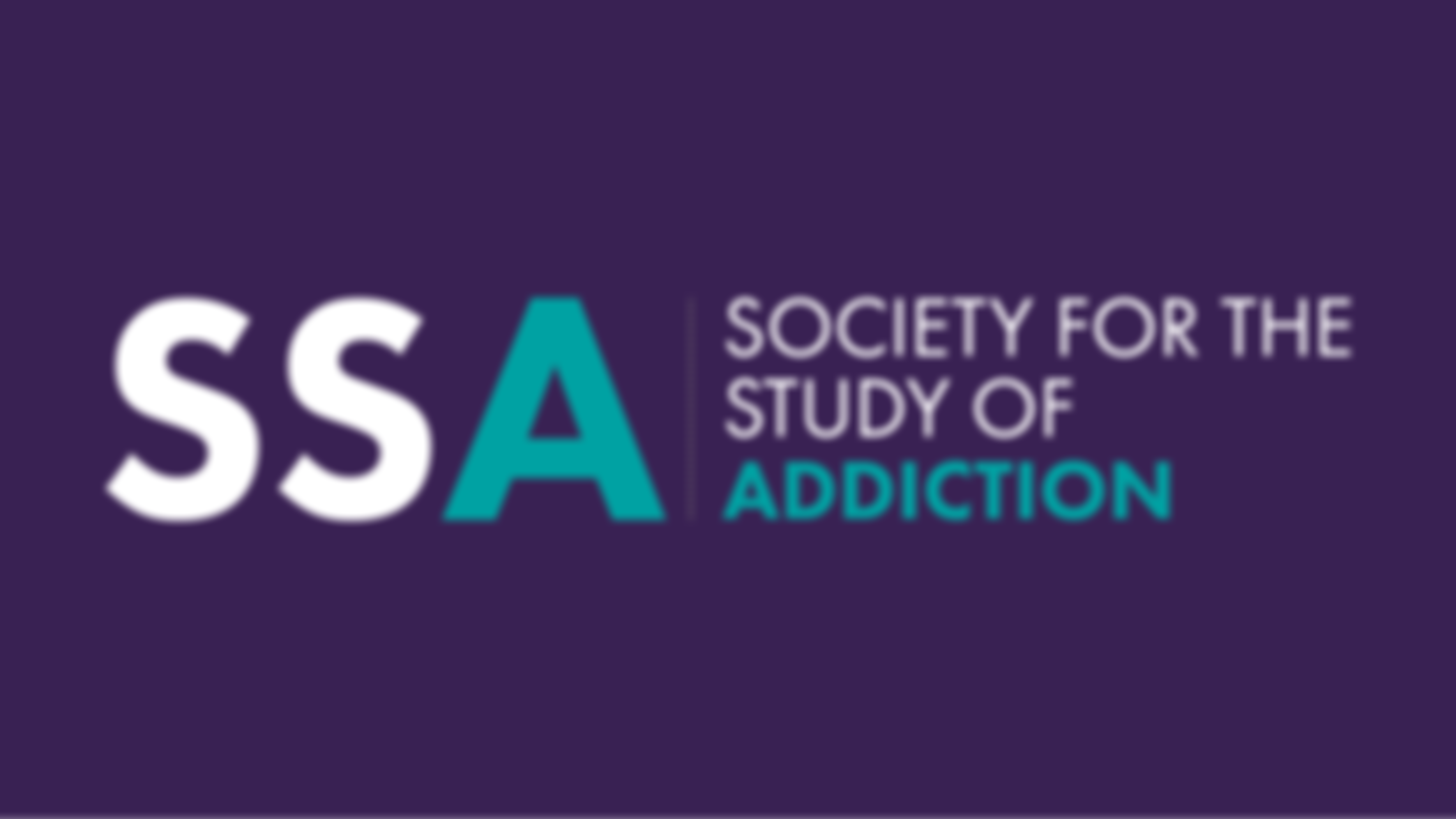 The Society For The Study Of Addiction | Charici