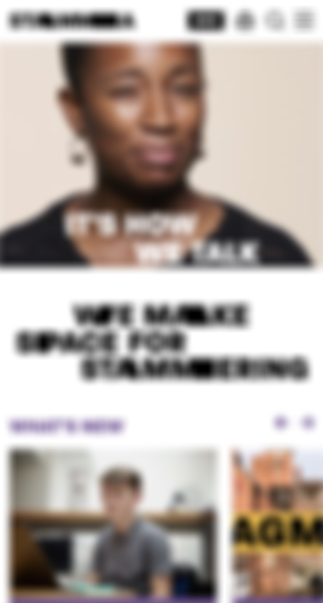 The British Stammering Association | Charici