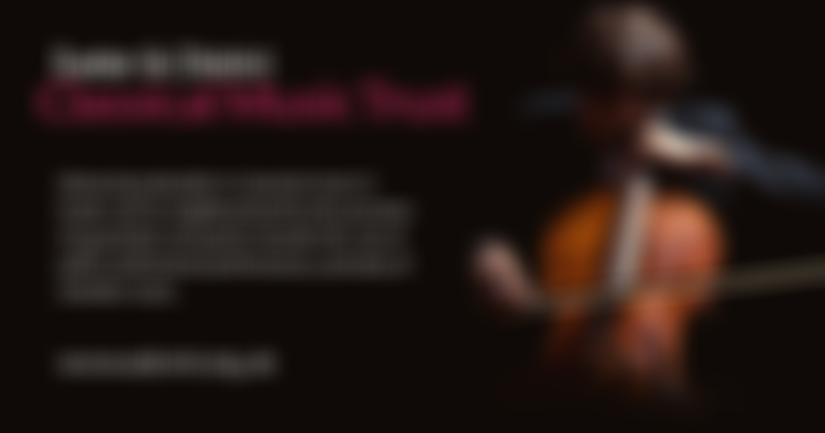 The Exeter & District Classical Music Trust | Charici