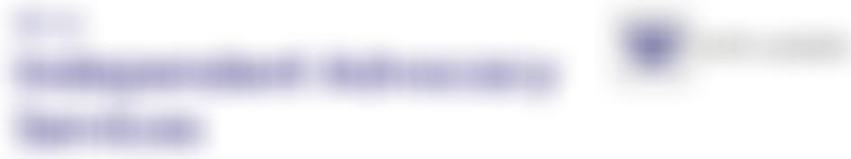 Bca Independent Advocacy Services | Charici