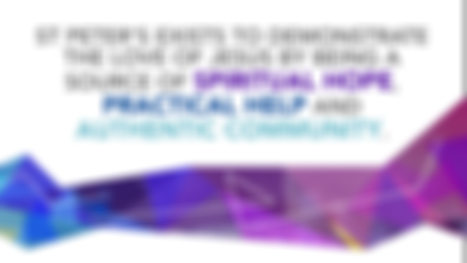 The Parochial Church Council Of The Ecclesiastical Parish Of St Peter's, Loudwater | Charici