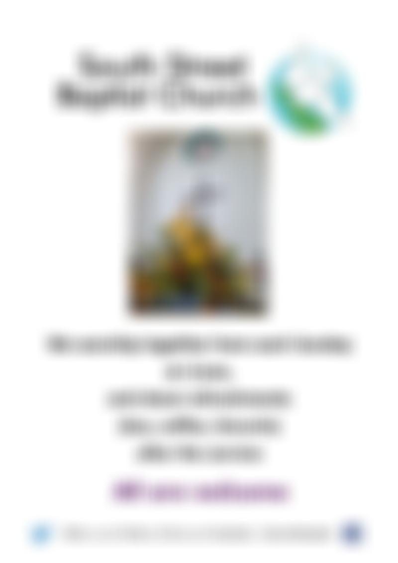 South Street Baptist Church Exeter & Brampford Speke | Charici