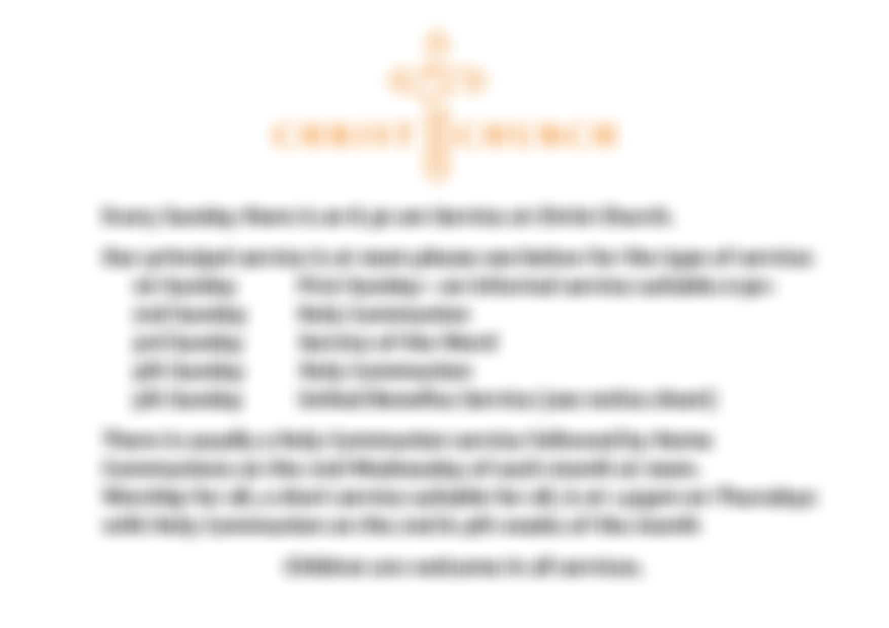 The Parochial Church Council Of The Ecclesiastical Parish Of Christ Church, Nailsea | Charici