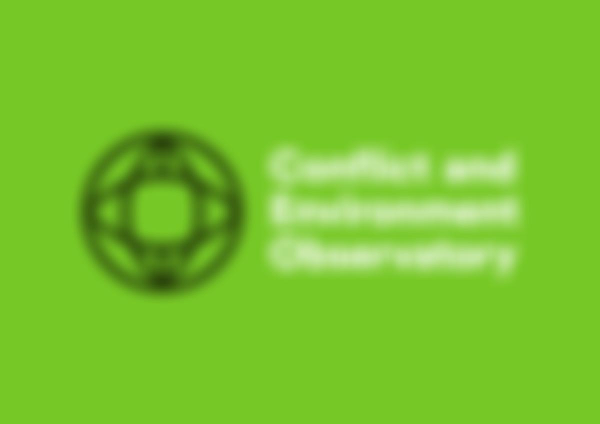 The Conflict And Environment Observatory | Charici