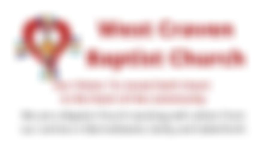 West Craven Baptist Church | Charici