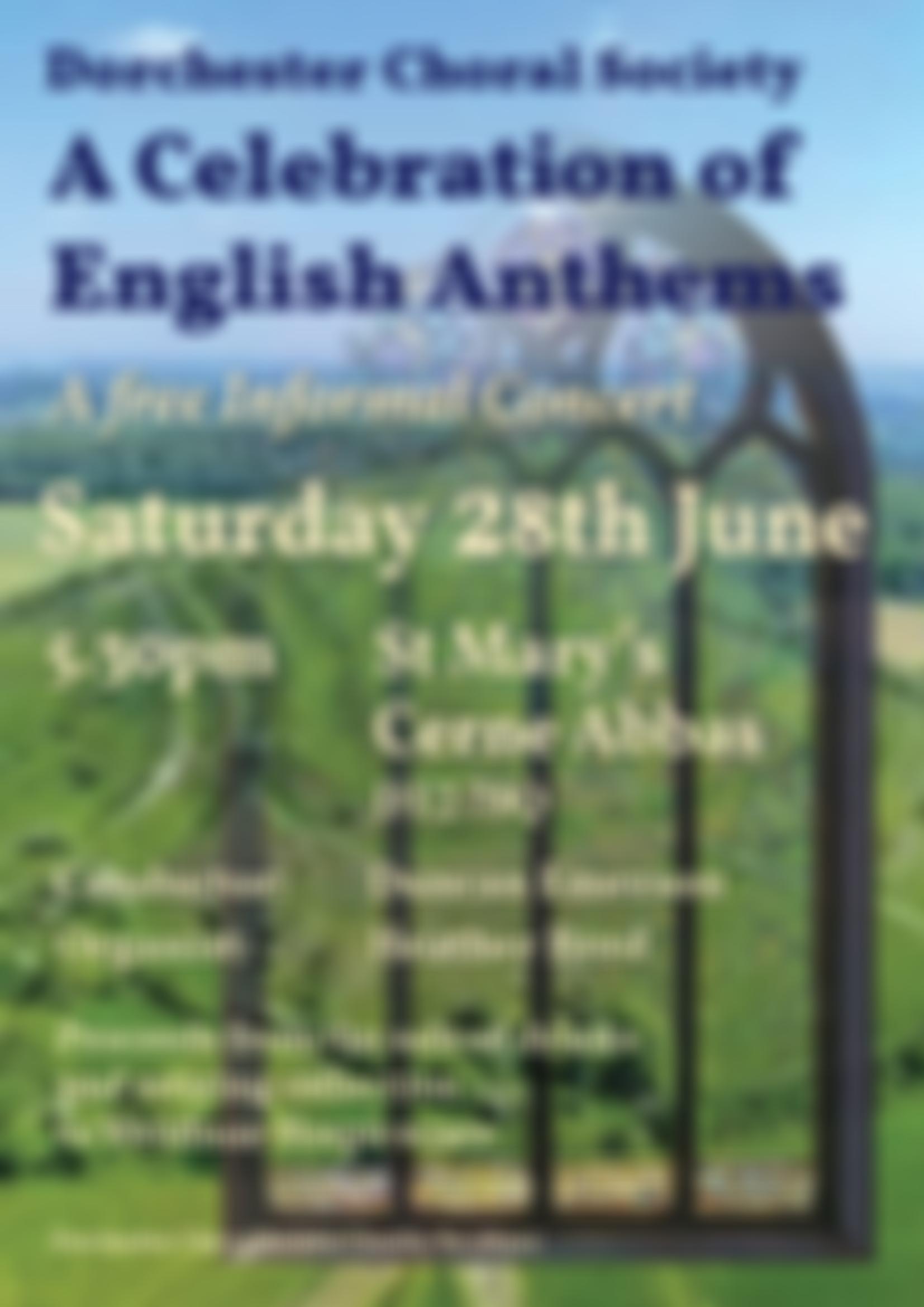 Dorchester Choral Society | Charici