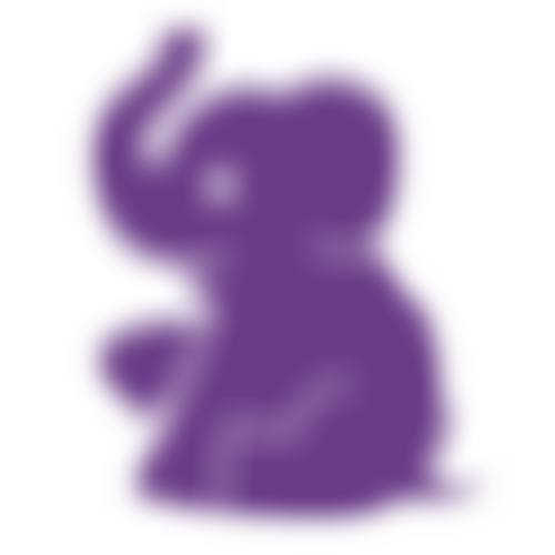 Purple Elephant Family Support Cio | Charici