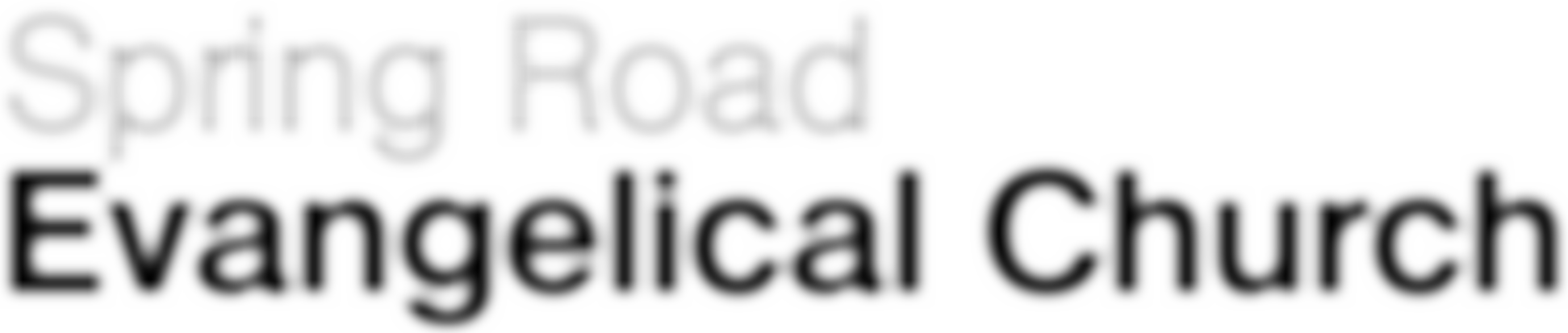 Spring Road Evangelical Church | Charici