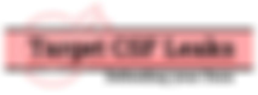 Target Csf Leaks | Charici