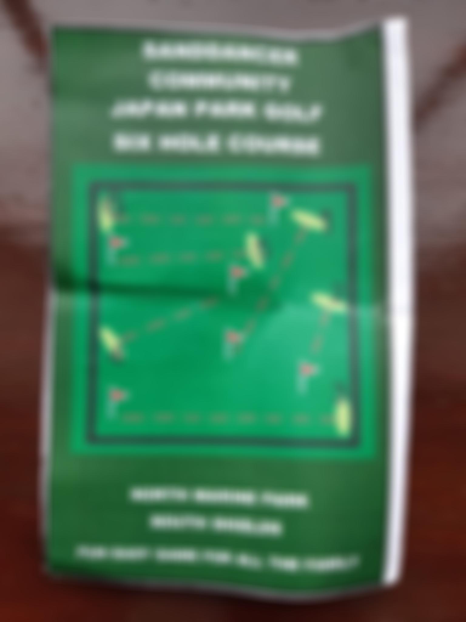 Sanddancer Community Japan Park Golf, South Shields, Tyne And Wear | Charici