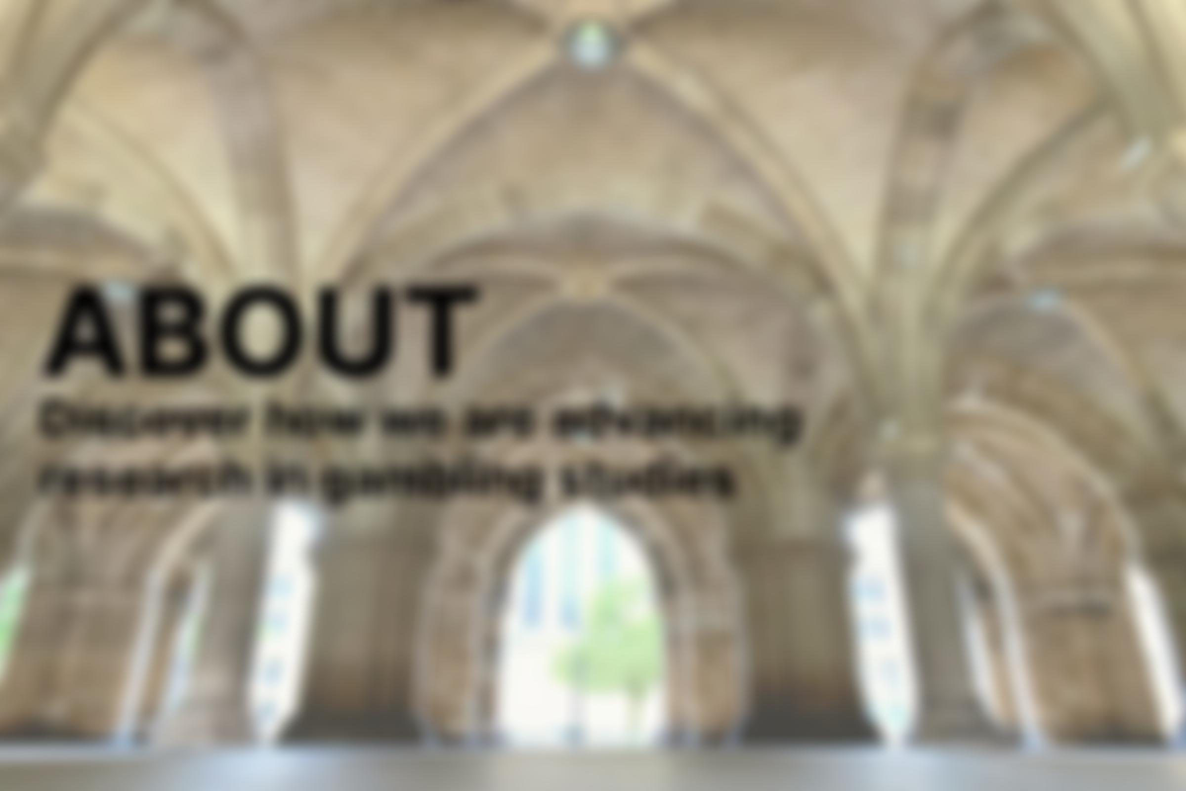 Academic Forum For The Study Of Gambling | Charici