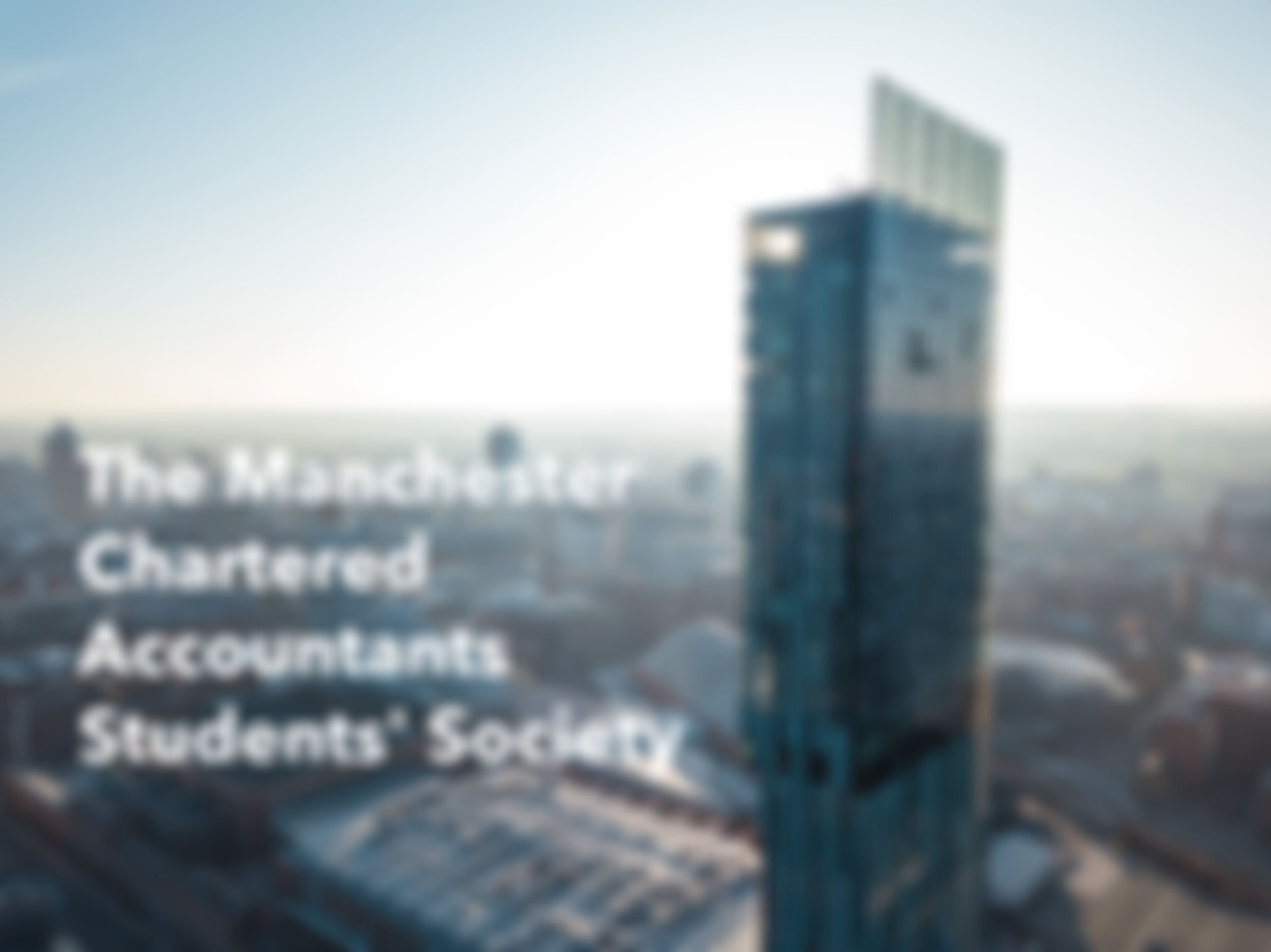 The Manchester Chartered Accountants Students' Society | Charici